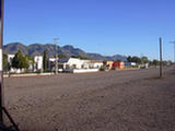 Main street east of railroad