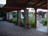 Adobe Inn courtyard