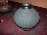 Textured pot by Amado Hernandez